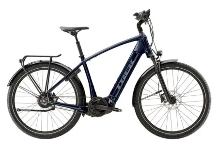 VTC Électrique Trek Allant+ 9 Enviolo Trekking 625 Wh 27.5'' Bleu Foncé 2023