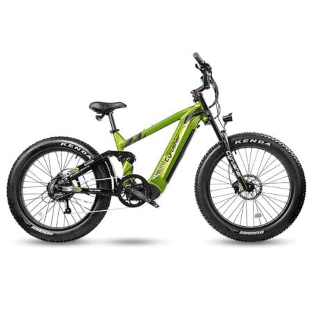 VTT électrique Cyrusher Ranger Vélo électrique tout-terrien 750W 20Ah blanc