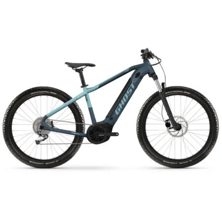 VTT Électrique Ghost - E-TERU Essential - 2023 - dark grey / metallic light blue