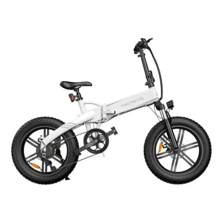 VTT Électrique Pliant ADO A20F+ 250W 20" Fat Bike avec Nouveau Contrôleur