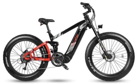 VTT électrique Cyrusher Ranger Vélo électrique tout-terrien 750W 20Ah blanc