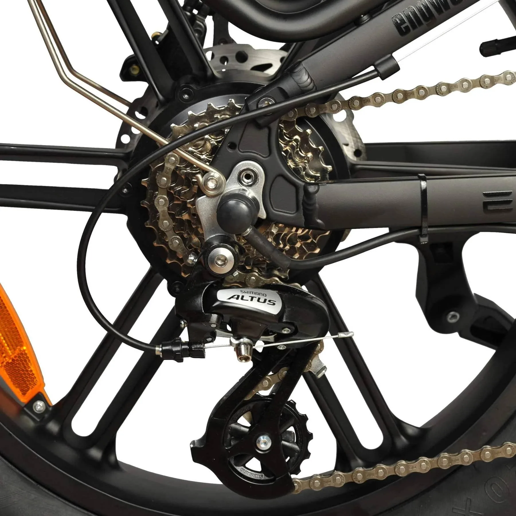 VTT électrique Pliable Engwe Engine Pro 2022 Version 750W 20" Fat Bike 16Ah Batterie – Image 5