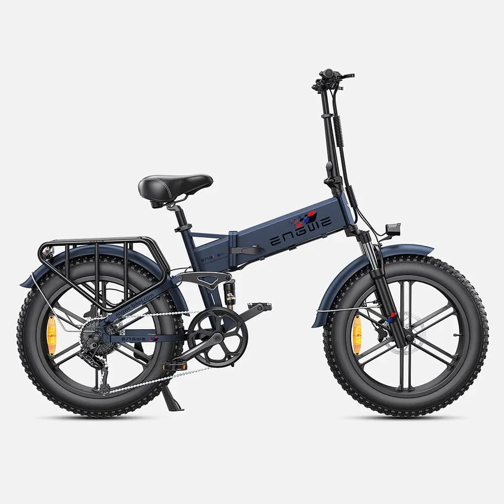 VTT électrique Pliable Engwe Engine Pro 2022 Version 750W 20" Fat Bike 16Ah Batterie – Image 6