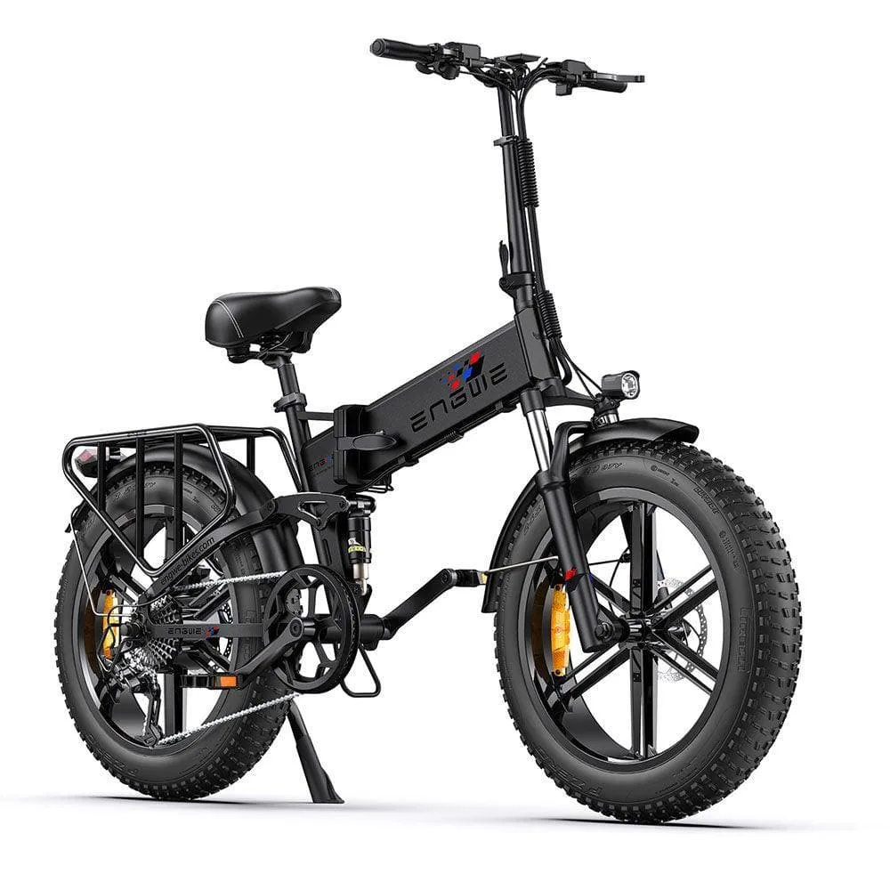VTT électrique Pliable Engwe Engine Pro 2022 Version 750W 20" Fat Bike 16Ah Batterie – Image 11