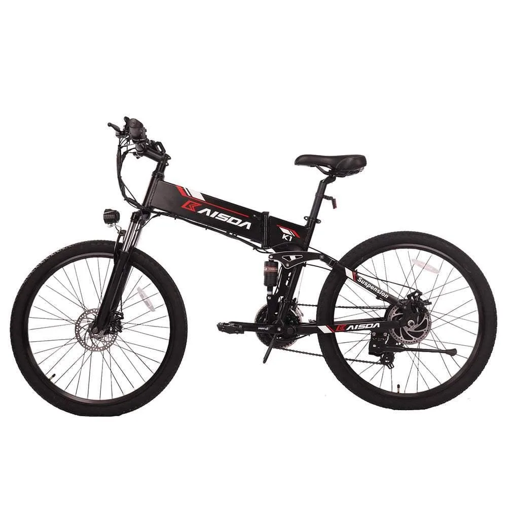 VTT électrique Pliant Kaisda K1 500W 26" 48V 10.4Ah Batterie – Image 7