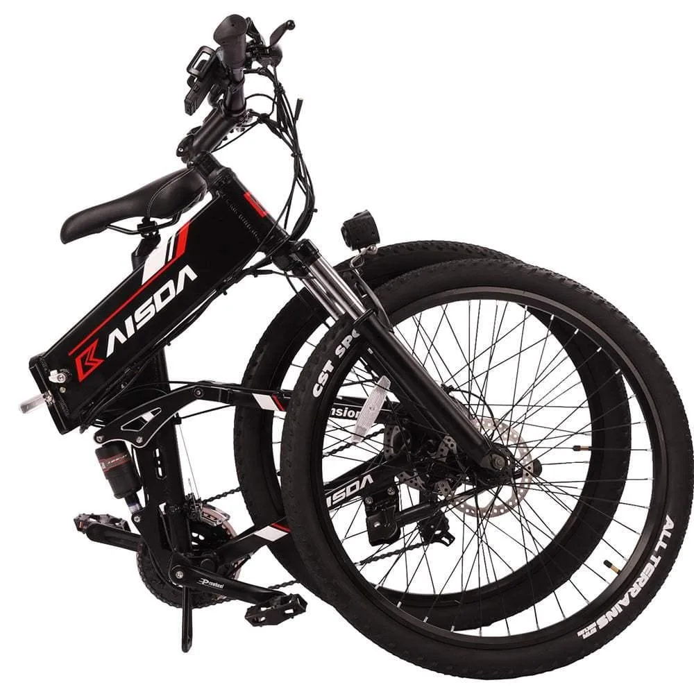 VTT électrique Pliant Kaisda K1 500W 26" 48V 10.4Ah Batterie – Image 3