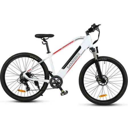 VTT électrique Samebike MY275 500W 27.5" 48V 10.4Ah Batterie blanc