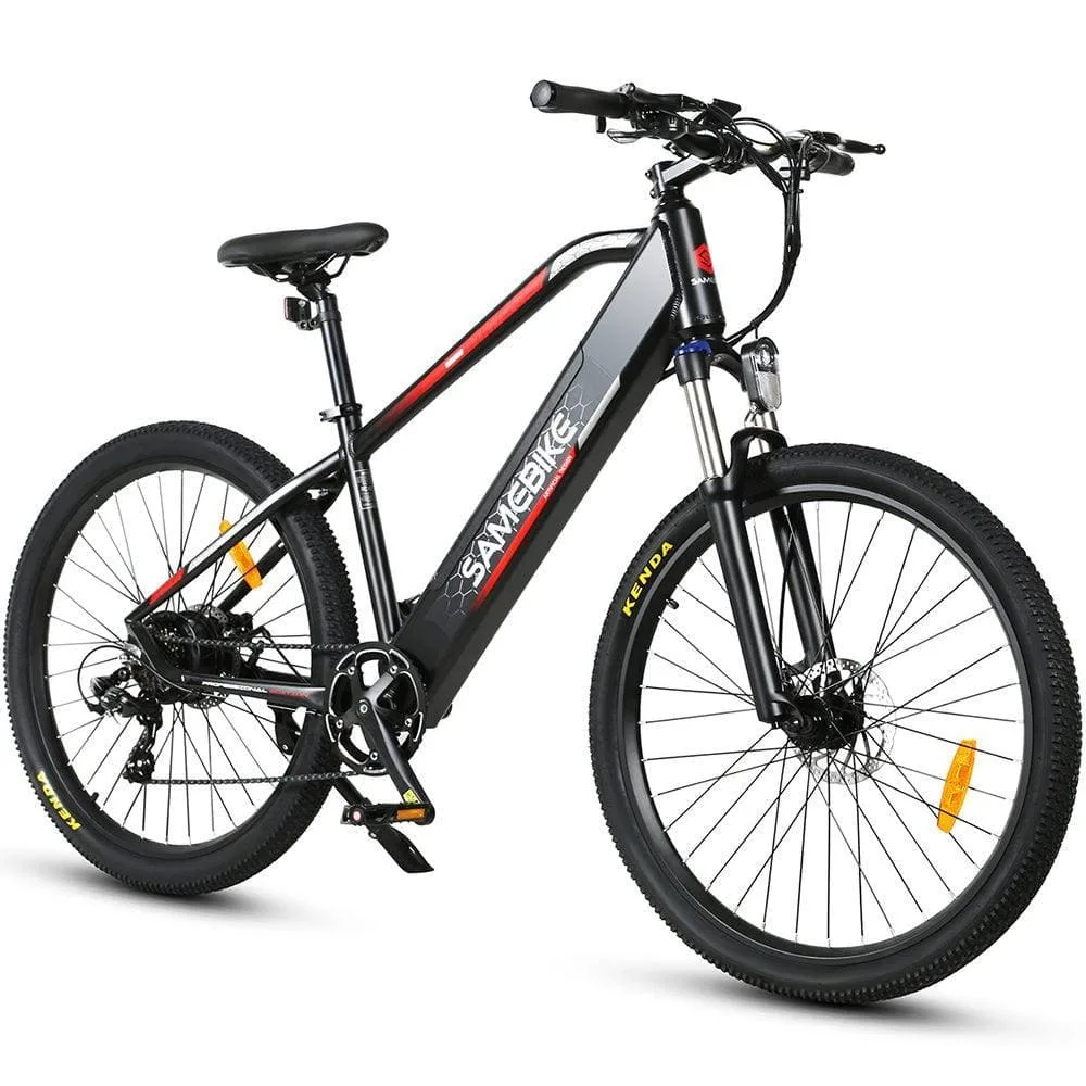 VTT électrique Samebike MY275 500W 27.5" 48V 10.4Ah Batterie blanc – Image 7