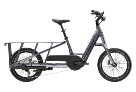 Vélo Cargo Longtail Électrique Trek Fetch+ 2 Shimano Deore 10V 500Wh 20'' Gris 2023