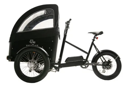 Vélo Cargo TreeBike FamilyBike Black
