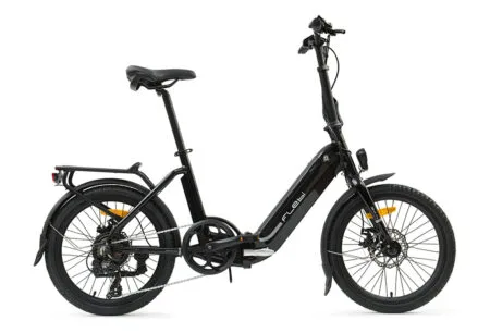 Vélo Electrique Pliant FLEBI Swan 20 Black gloss