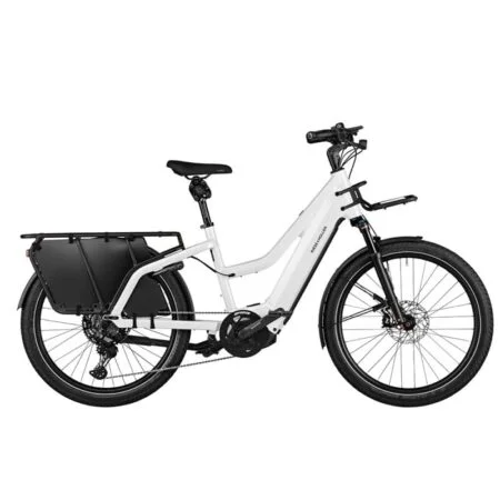 Vélo cargo électrique Riese & Müller Multicharger2 GT Touring trapèze