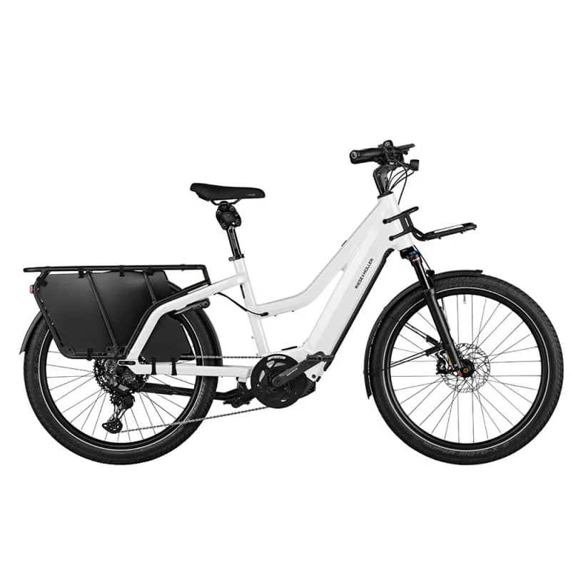 Vélo cargo électrique Riese & Müller Multicharger2 GT Touring trapèze