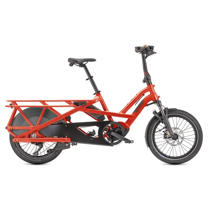 Vélo cargo électrique Tern GSD S10 LR jaune – Image 3