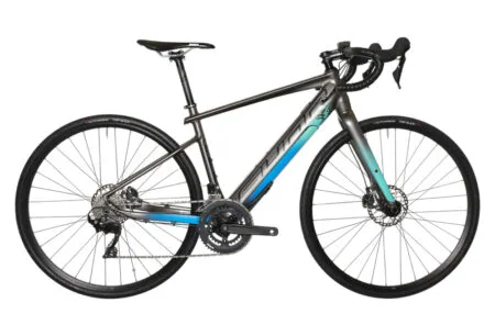 Vélo de Route Électrique Sunn Volt S1 Shimano 105 11V 250 Wh 700 mm Gris Mat/Bleu 2019