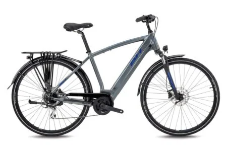 Vélo de Ville Electrique BH Atom City Shimano Acera 8V 500 Wh 700mm Gris