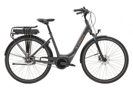 Vélo de Ville Électrique Trek District+ 1 Lowstep 300wh Shimano Nexus 7V Lithium Grey 2022
