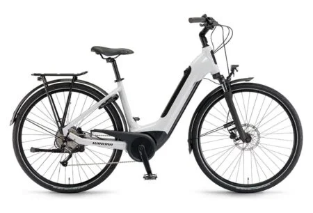 Vélo de Ville Électrique Winora Tria 7 Eco Wave Shimano Altus 7V 400 Wh 700 mm Blanc 2023