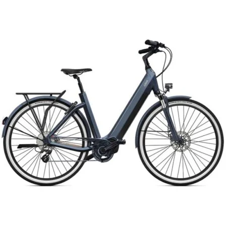 Vélo de ville électrique O2feel iSwan City Boost 6.1 gris