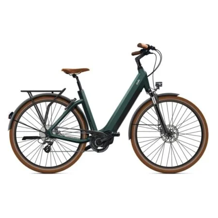Vélo de ville électrique O2feel iSwan City Boost 6.1 vert