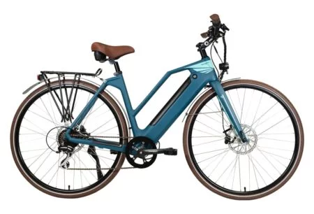 Vélo électrique Vadrouilleur 21.1 - Full carbone - Autonomie 100Km - Bleu