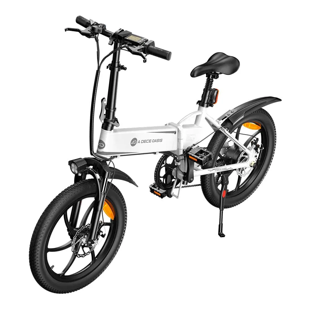 Vélo électrique pliant ADO A20+ 250W 20" City E-bike 10.4Ah Batterie avec nouveau contrôleur – Image 6