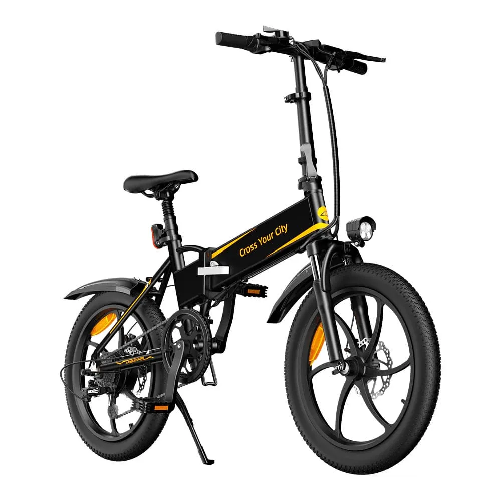 Vélo électrique pliant ADO A20+ 250W 20" City E-bike 10.4Ah Batterie avec nouveau contrôleur – Image 2