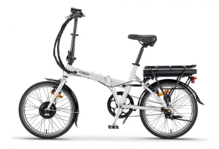 Vélo électrique pliant PUNCH EBIKE PF1 36V-13Ah Gris métallisé
