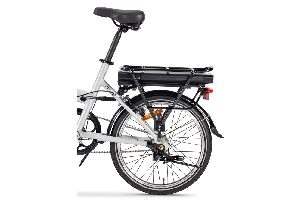 Vélo électrique pliant PUNCH EBIKE PF1 36V-13Ah Gris métallisé – Image 3