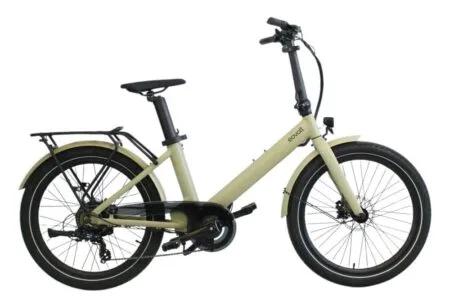Vélo pliant électrique Eovolt Evening - Beige