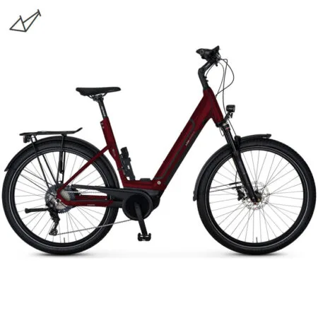 VTC Électrique e-bike manufaktur 13ZEHN - Women E-Bike - 2022 - red matt