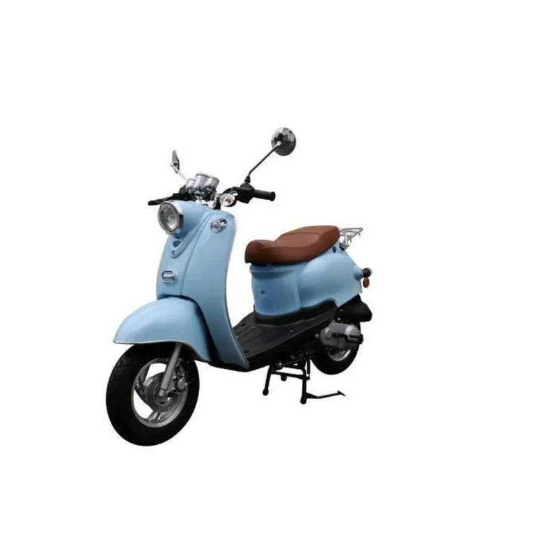 BENZHOU EURO 5 Scooter rétro 50cc 4T Bleu Pastel + Carte Grise ( SIV)