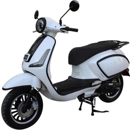 Scooter 4T 50 cc – JIAJUE – ACHILLE – BLANC – Avec carte grise