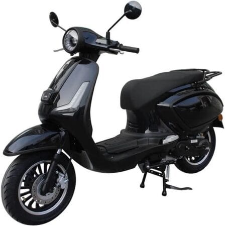 Scooter 4T 50 cc – JIAJUE – ACHILLE – NOIR – Avec carte grise