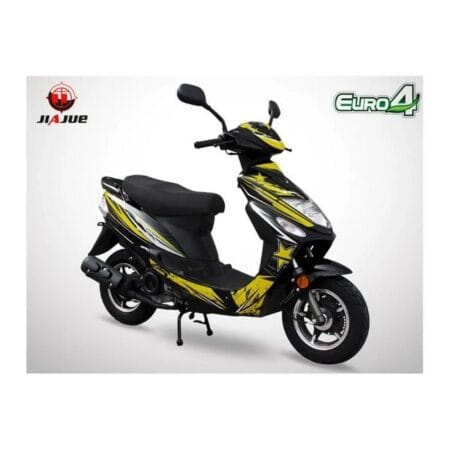 Scooter 50cc 4T SPIRO 50 JIAJUE Jaune