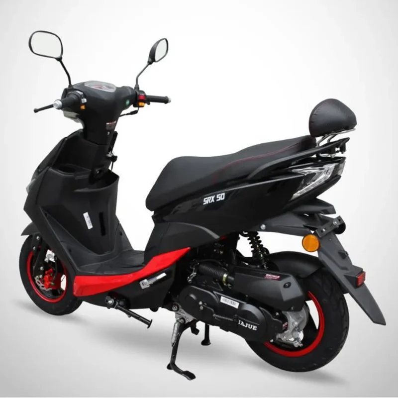 Scooter 50cc 4T SRX 50 JIAJUE Noir – Rouge