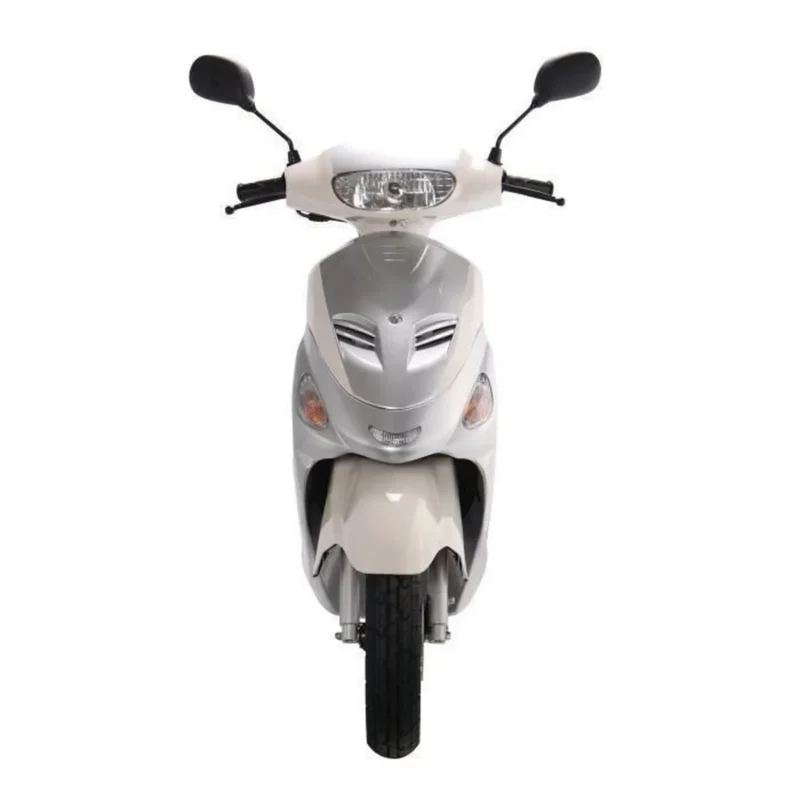 Scooter Euro5 Urban Star 4T – 50 cc – blanc et argent