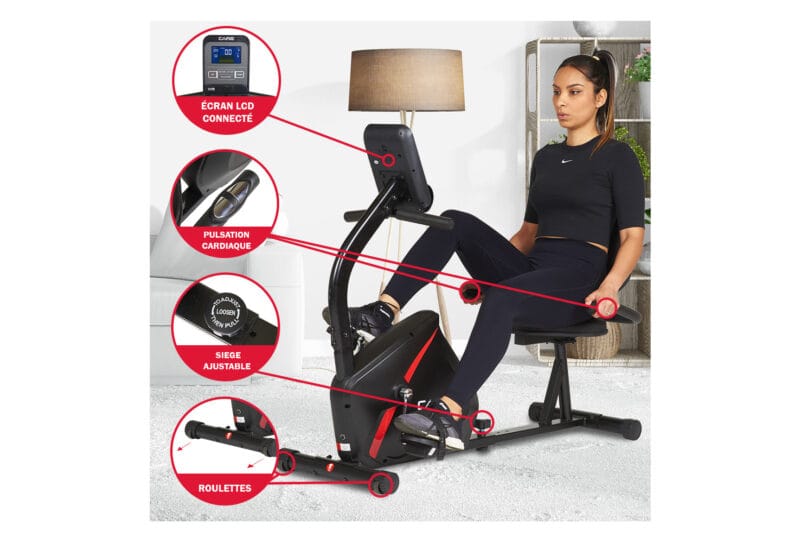 VÉLO D’APPARTEMENT – CARDIO MASTER CONNECTÉ