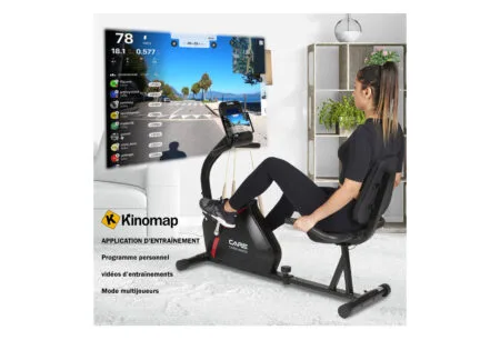 VÉLO D’APPARTEMENT – CARDIO MASTER CONNECTÉ