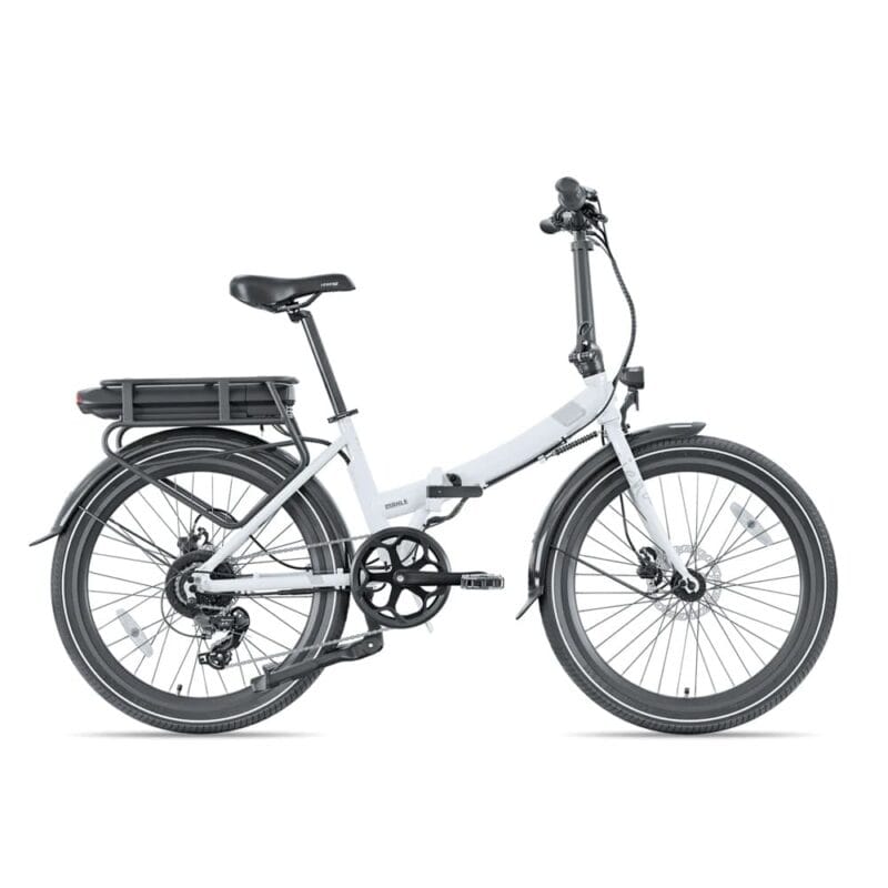 Vélo Electrique Pliable de Ville Legend Siena Roues de 24"- 36V-14Ah-504Wh-Noir