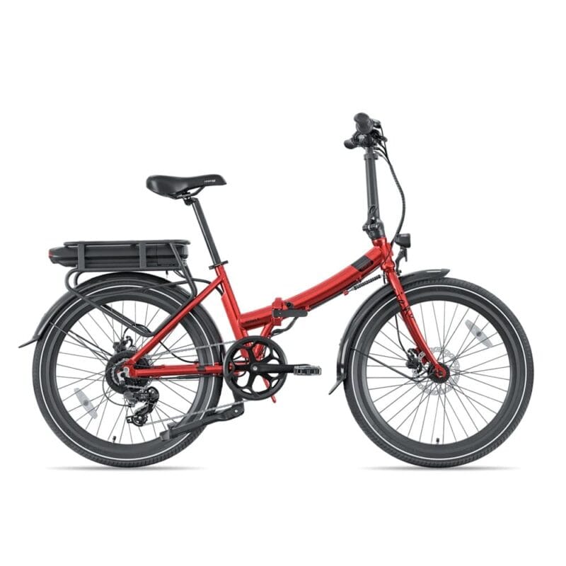 Vélo Electrique Pliable de Ville Legend Siena Roues de 24"- 36V-14Ah-504Wh-Noir