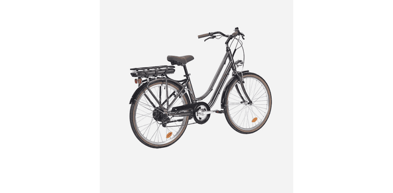 Vélo de ville électrique adulte Nakamura CLASSIC LTD MARRON