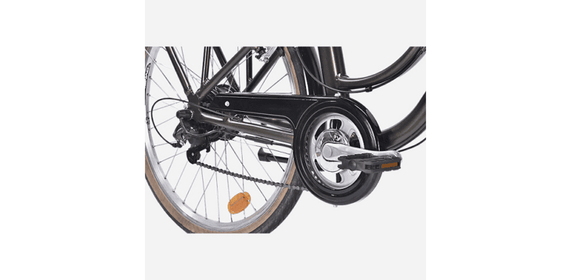 Vélo de ville électrique adulte Nakamura CLASSIC LTD MARRON