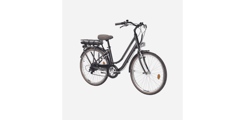 Vélo de ville électrique adulte Nakamura CLASSIC LTD MARRON