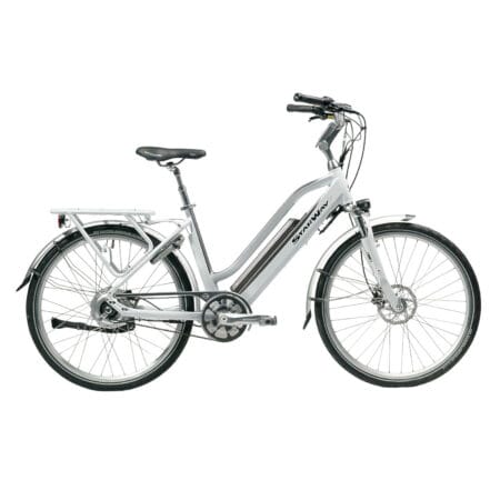 Vélo électrique Starway Touring Blanc Argent 26″ et 28″