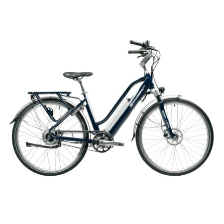 Vélo électrique Starway Touring Bleu-Blanc 26″ et 28″