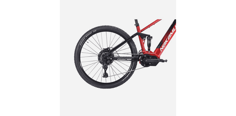 Vtt électrique adulte E SUMMIT 950S ROUGE NAKAMURA