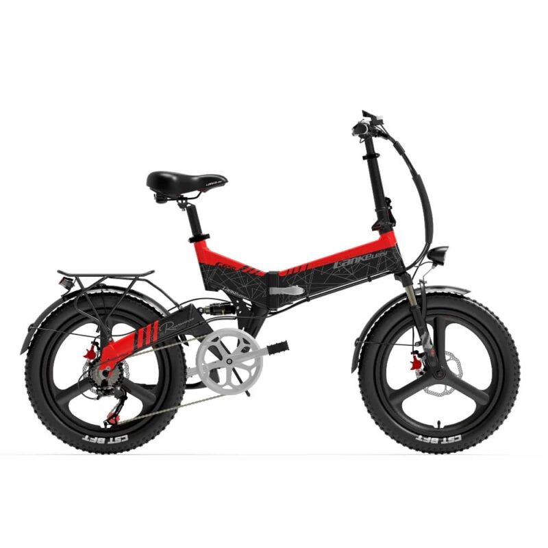 Lankeleisi G650 500W 20" Vélo électrique pliant City E-bike 12.8Ah