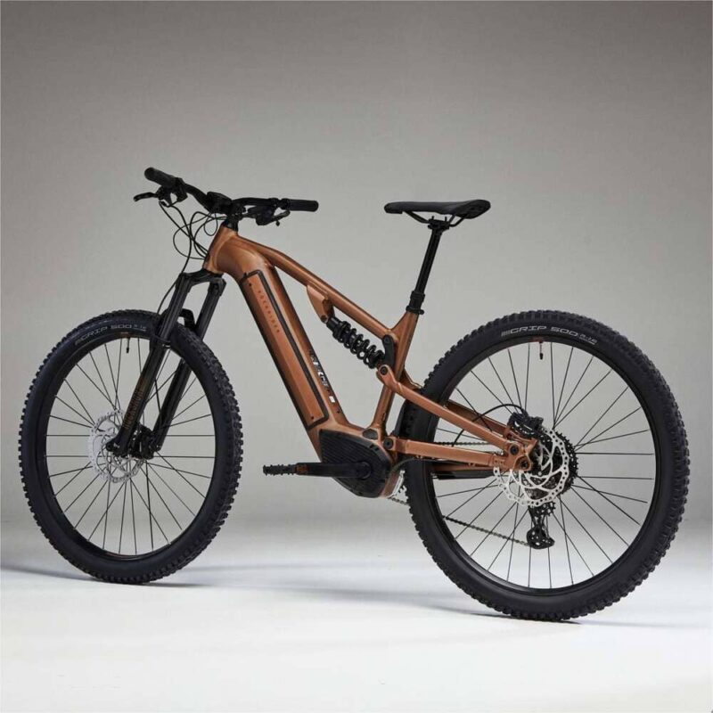 VTT Électrique Tout-Suspendu Rockrider E-Expl 700 S Shimano Deore 10V 630Wh 29"