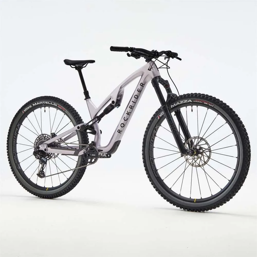 VTT Tout-Suspendu Rockrider Feel 900 S Sram NX 12V 29" Gris 2024